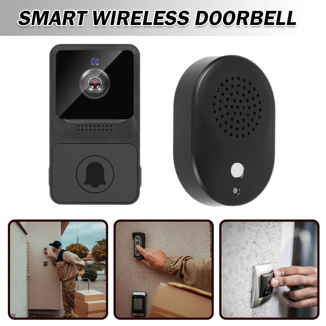 

Беспроводная камера дверного звонка IDH с звуковым сигналом, Wi-Fi, видеокамера дверного звонка с ночным видением