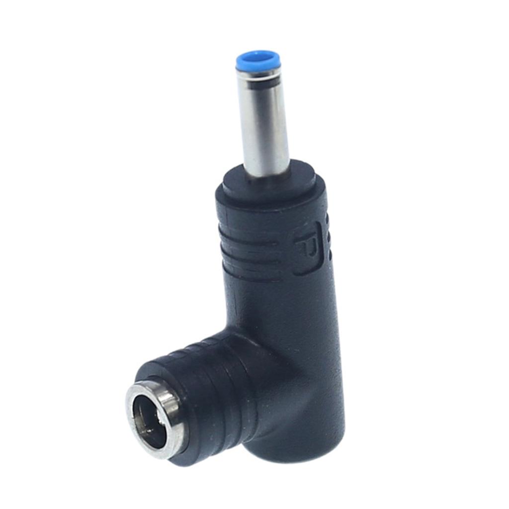 1PC DC Power Connector Adapter 90 Degree Angle 5.5mm X 2.5mm Female Plug To Male Jack Coupler Converter for Laptop