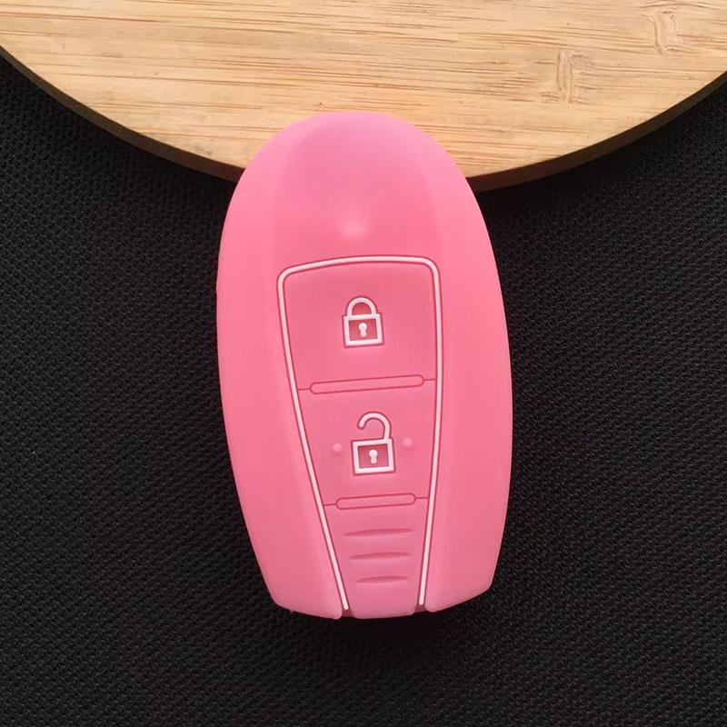 ZAD silicone key fob cover case hood skin protect holder for SUZUKI Swift Sport SX4 SCORSS grand vitara remote car accessori
