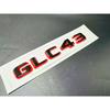 2024 New Style Letters Numbers GLC43 GLS63 GT W166 W167 For Car Trunk Sticker Badge Stickers Auto Logo Accessories