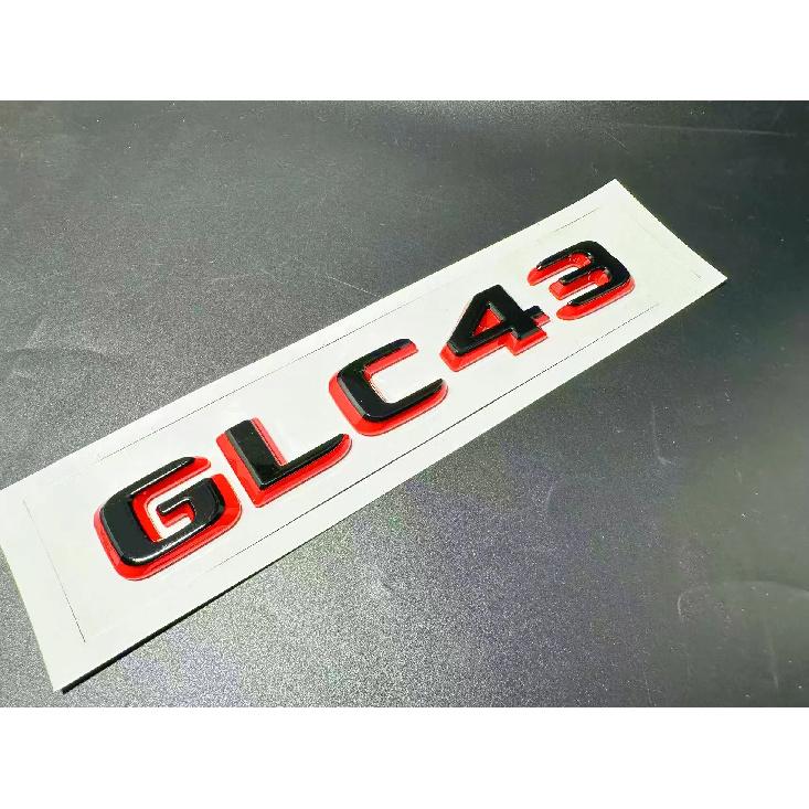 2024 New Style Letters Numbers GLC43 GLS63 GT W166 W167 For Car Trunk Sticker Badge Stickers Auto Logo Accessories