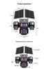 Dual-Lens Solar-Powered Surveillance & Zoom Camera