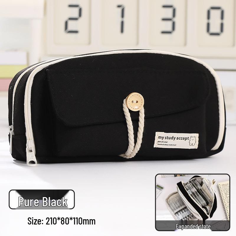 Japanese Style Large Capacity Pencil Case for Students