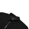 Li-Ning Fitness Series Solid Color Comfortable Fashion Sweat-Absorbing Breathable Short Sleeve Polo Shirt Men Polo Shirts Black APLU123-5