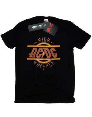 Mens High Voltage Distressed Logo T-Shirt