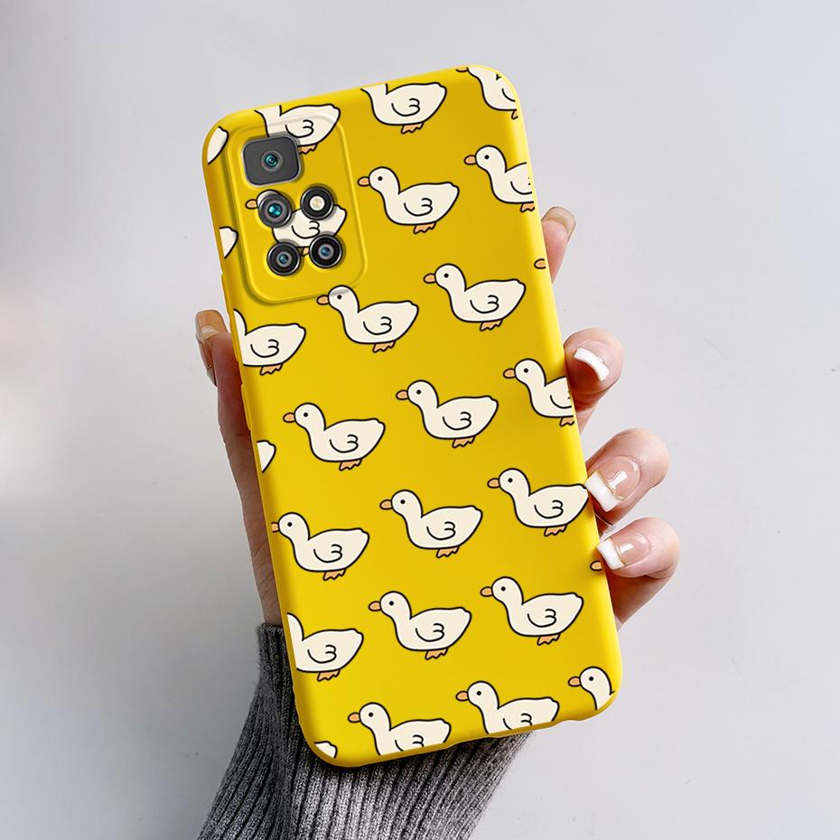 For Xiaomi Redmi 10 Prime 2022 Case Cute Bear Cartoon Shockproof TPU Cover For Xiaomi Redmi 10 Phone Case Redmi10 2022 Soft Capa