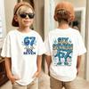 Six Seven Kids  Tees Tops Childrens Meme Crew Neck Cotton Short Sleeve T Shirt Funny 67 Brainrot Print TShirt for Boys Girls