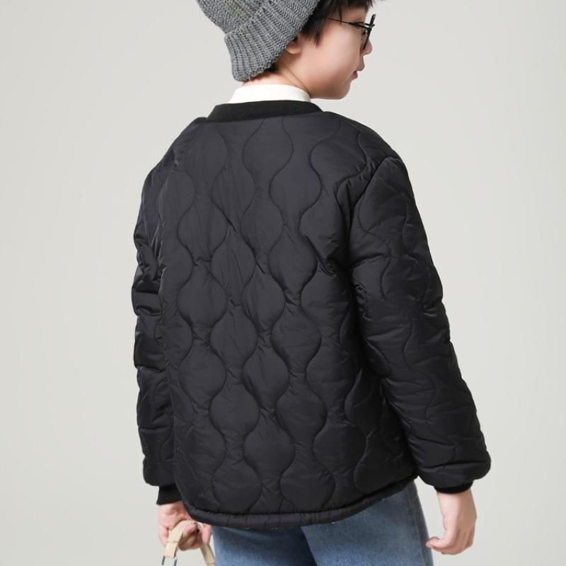 Winter Kinder Einfache und Vielseitige Jungen und Mädchen Studenten Warme Fleecejacke