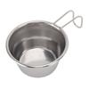 Camp Bowl Metal Stainless Steel Mini Camping Cup Tableware for Travel Hiking Outdoor Picnic