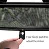 Auto Car Window Sun Shade Cover Roller Side Rear Visor Protector COVER 2 Pack