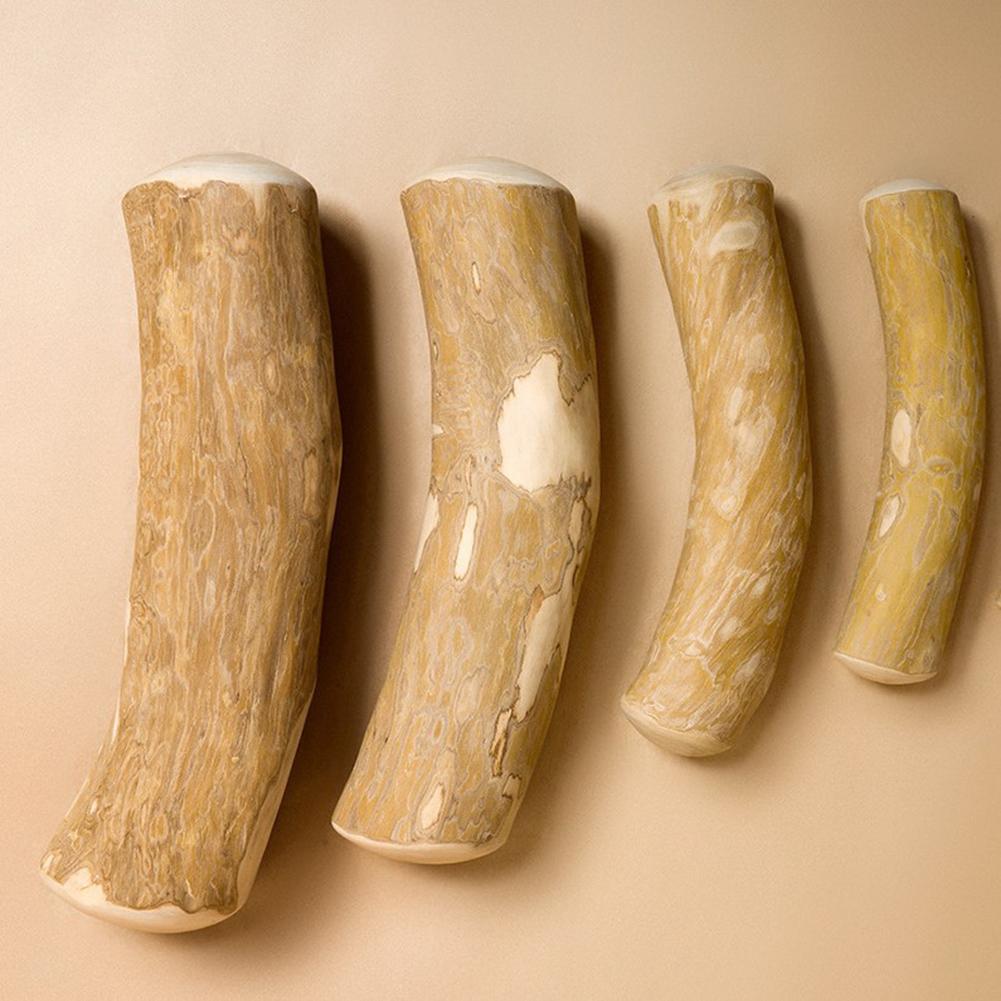 Coffee Wood Dog Chew Toys Long Lasting Chewable Stick Dogs Supplies Stress Relief Chew Stick Pet Molar Toy for Dog Puppy