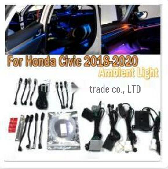Honda Civic 2018-2020 Ambient Light Upgrade