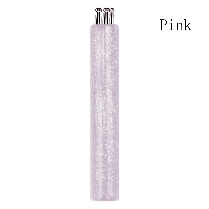NEW Nail Art Design Tip Painting Drawing Carving Dotting Pen Nail Art Tip Dot Paint Nail Art Dotting Tools розовый