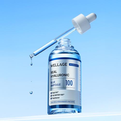 Wellage Real Hyaluronic Blue 100 Ampoule 100ml NONE