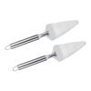 2Pcs Stainless Steel Multifunctional Triangular Pizza Cutter Shovel Spatula Kitchen Accessories