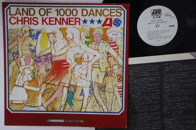 LP Record CHRIS KENNER - Land Of 1000 Dances P6172APROMO ATLANTIC 1980 Japan Soul/Funk Used
