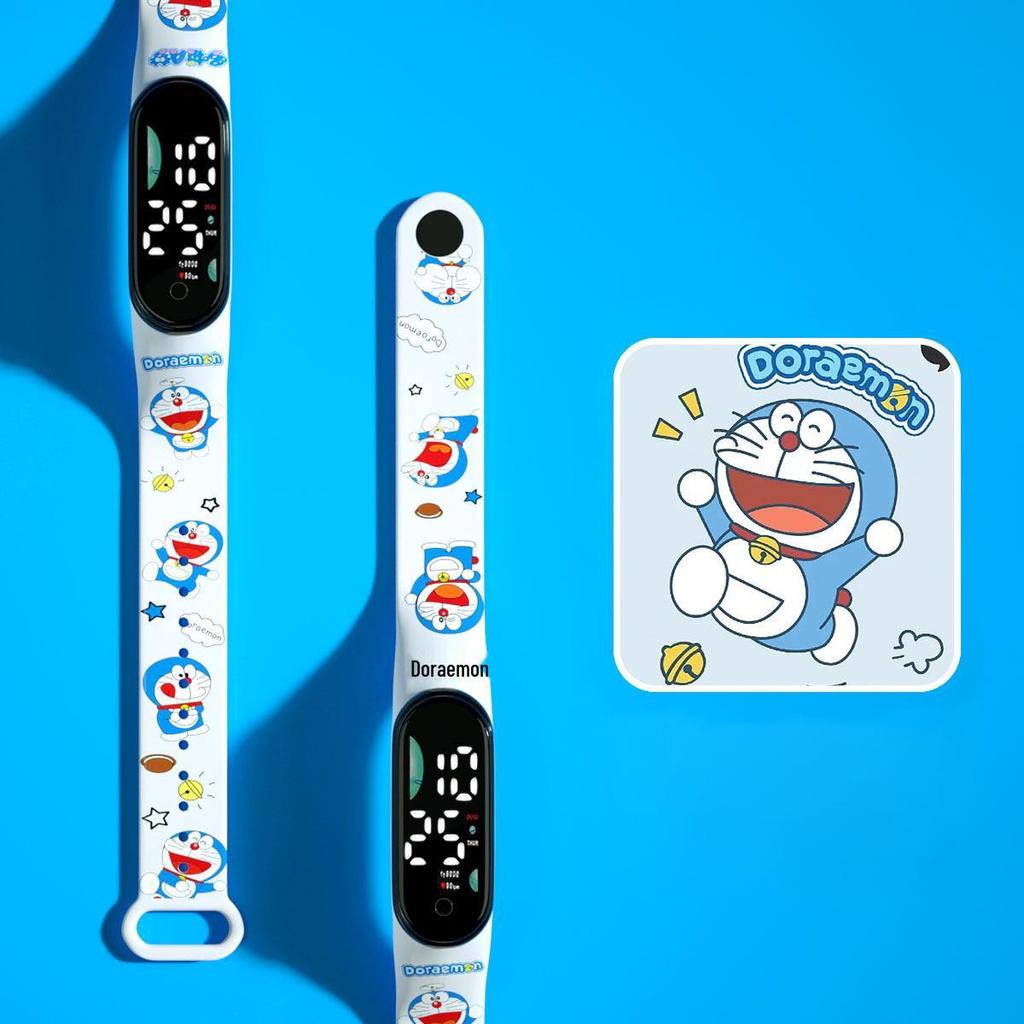New Cartoon LED Waterproof Sports Watch: Cute Anime Design for Students