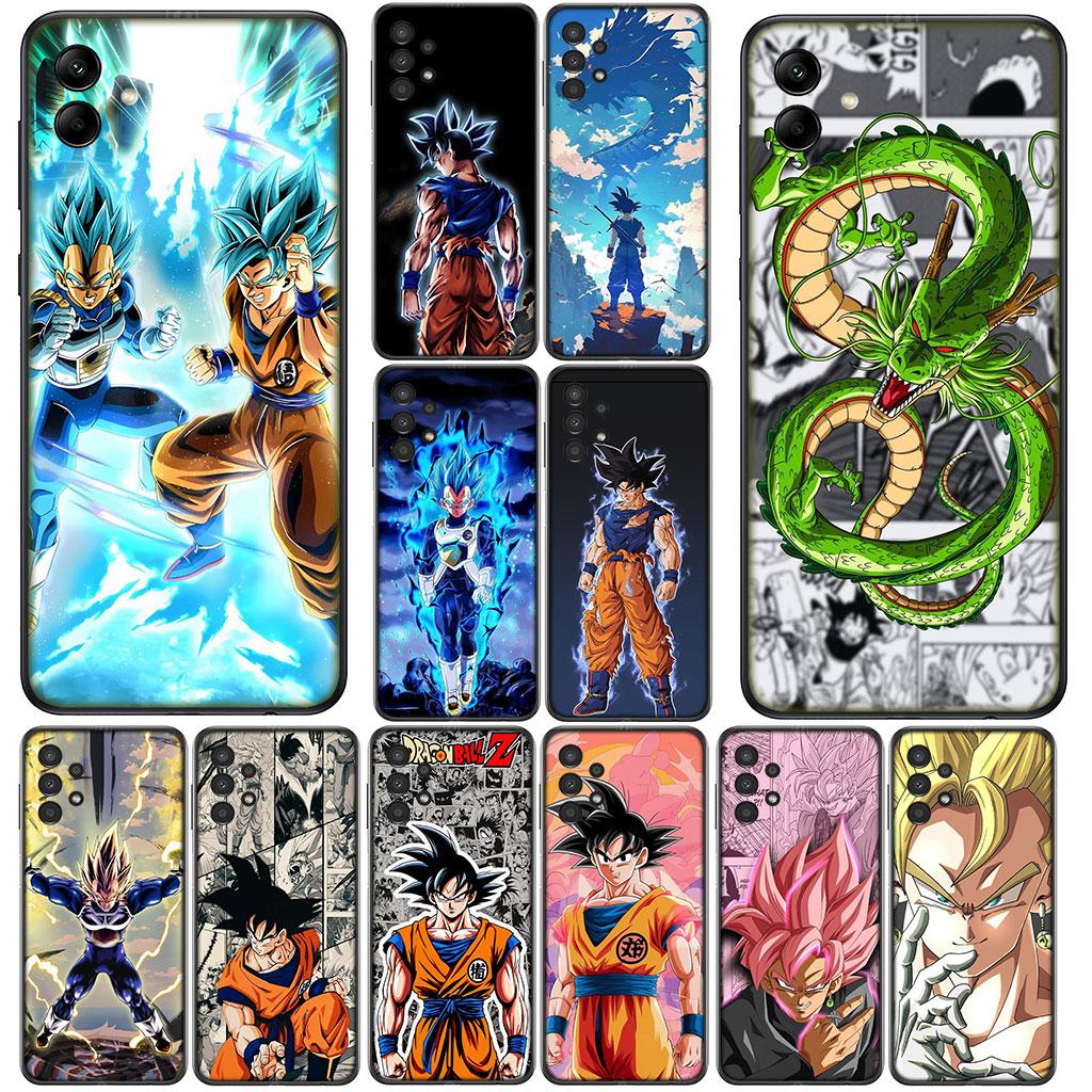 Draken Gokus Ballen Vegeta IV Super Cover voor Samsung Galaxy S25 S24 S23 Fe Ultra Plus S7 Edge A05 A06 A16 A55 A15 A35 Hoesje