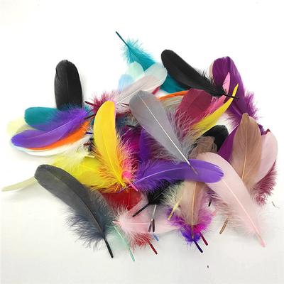 DIY Colorful Feather Dreamcatcher Home Decoration Goose Feathers Garment Accessories Diy Supplies Sewing Accessories