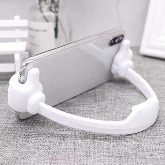 Thumb Up Phone Holder Adjustable Tablet Stand Portable Desktop Lazy Phone Stand Fun Gifts for Kids Men Women