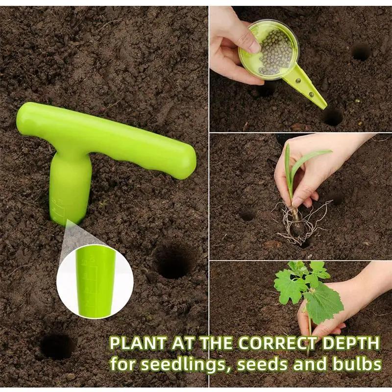 Garden Seeder Set Gardening Sower Household Manual  Multifunction Adjustable Gardening Tools Plant Seeding Dispenser Accessories