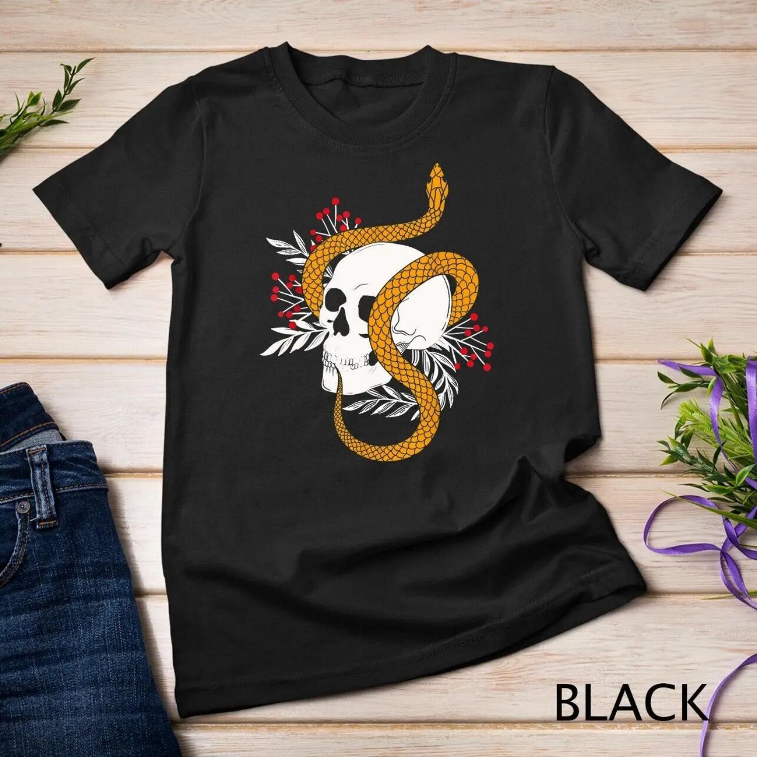 Snake s Pattern Anaconda Reptiles T Shirt S