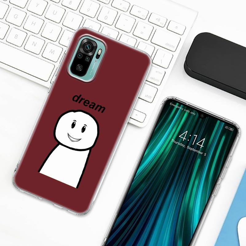 Zabawny człowiek Środkowy palec Fucek etui na telefon do Xiaomi Redmi Note 9s 8 11 7 9 10 Pro 10s 11s Przezroczysta obudowa Czerwona obudowa mi Note 8Pro K40