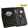 ZISIZ Rose Gold Stainless Steel Cutlery Set