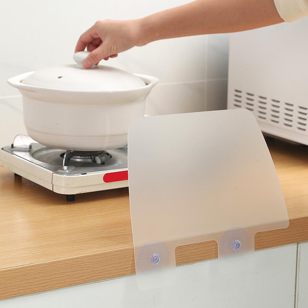 Saugnapf Wasserspritzschutz Multifunktional Ölfest Wasserhahn Wasserspritzschutz für Küche