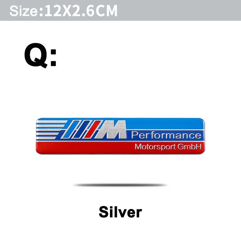 Sticker Emblemi Styling Auto Lega di Alluminio Parafango Auto Bagagliaio Stemmi Per BMW M E46 E90 E60 F30 F10 E39 E36 F20 G30 /Valvole Pneumatici Auto