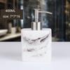 Lotion Fles 500 Ml Hars Zeep Fles Creatieve Hotel Marmer Shampoo Dispenser Pers Handdesinfecterend Fles Zeepdispenser Set