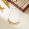 Vintage Portrait Queen Coin Pendant Necklaces for Women Girl Fashion Multi Layer Link Chain Necklaces Friendship Jewelry Gifts