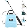 Elektrikli Bahçe Pülverizatörü 5L/8L Sırt Pülverizatörü 3 Sisleme Ucu Geri Çekilebilir Uzatma Çubuğu Omuz Askısı Şarj Edilebilir Yabani Ot Pülverizatörü