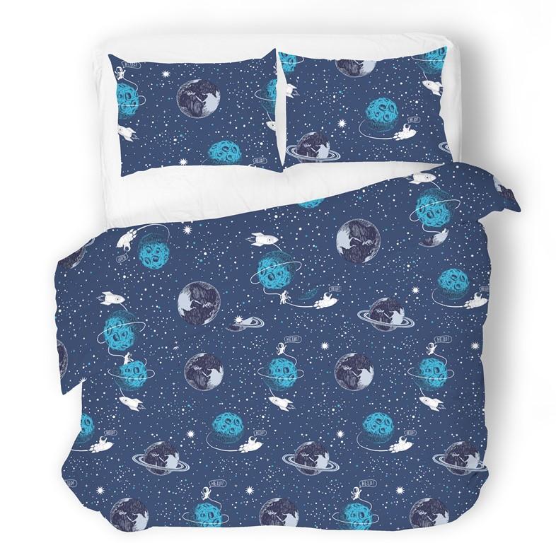 Exclusive Satin Bedding (160x200-1,70x80-2)