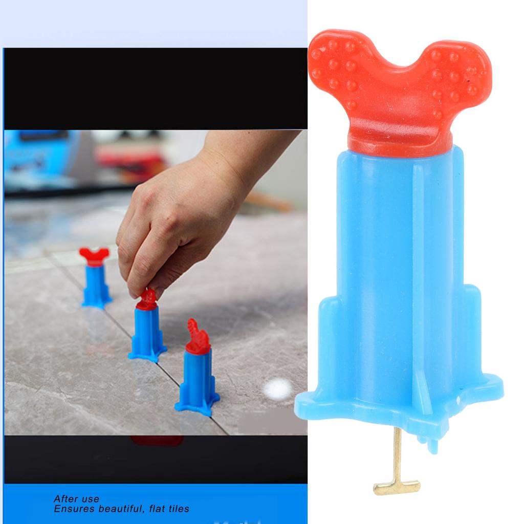 Kit Système de Nivellement de Carrelage 40 Pièces Niveleurs d'Espaceurs de Carrelage de Sol Réutilisables Outil de Jeu d'Espaceurs de Carrelage Portables pour Mur