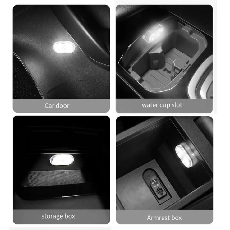 Multifunctional Car Interior LED Light with Touch Sensitivity and Multiple Color Settings for Enhanced Vehicle Ambient