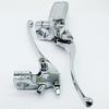 Hydraulic Brake Clutch Lever Master Cylinder for 25MM Electroplating Suitable for Honda CB400SF/Yamaha/Suzuki Left Clutch Handle