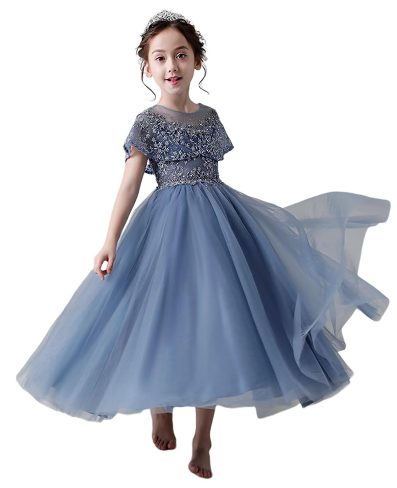 

Kayiyasu Piano Recital Long Elegant Formal Dress with Pearl Perfect for and Sizes 140 Children s Dress, Dress, Girls Dress, Embroidery, Weddings,