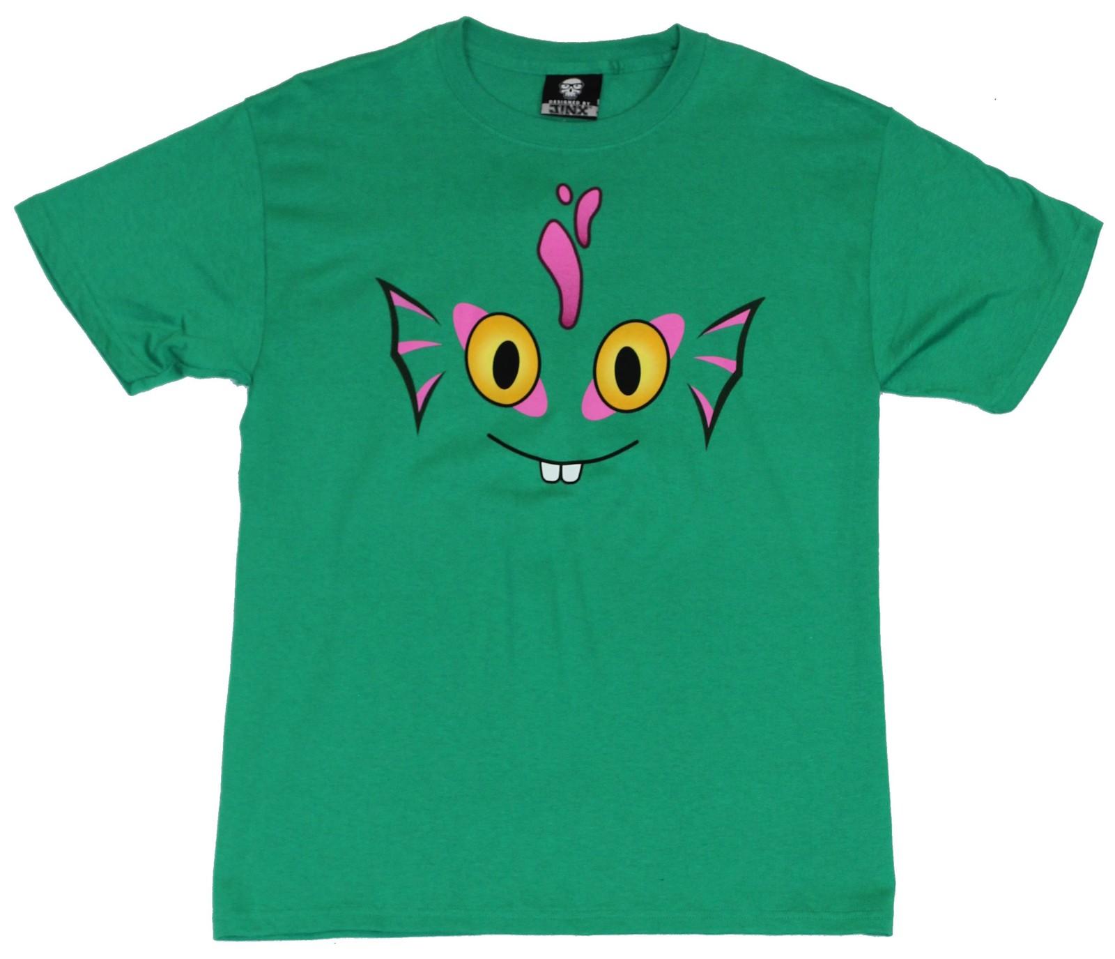 World of Warcraft Adult New T-Shirt - WoW Murlock Face on Green XL