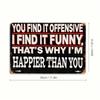 Vintage Metal Tin Sign 8x12 Inch Retro Wall Decor Bar Cafe Man Cave Gift