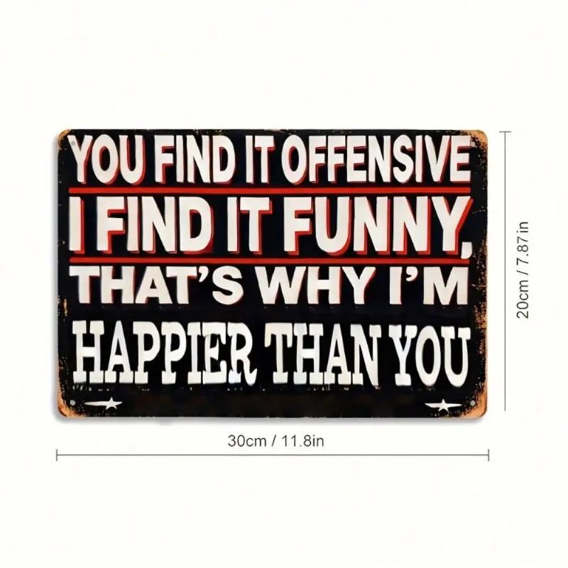 Vintage Metal Tin Sign 8x12 Inch Retro Wall Decor Bar Cafe Man Cave Gift