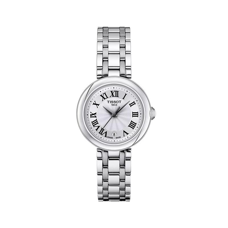 TISSOT Jiali Collection Quartz Movement Women's Watch Silver Dial Stainless Steel Case T126.010.11.013.00-
