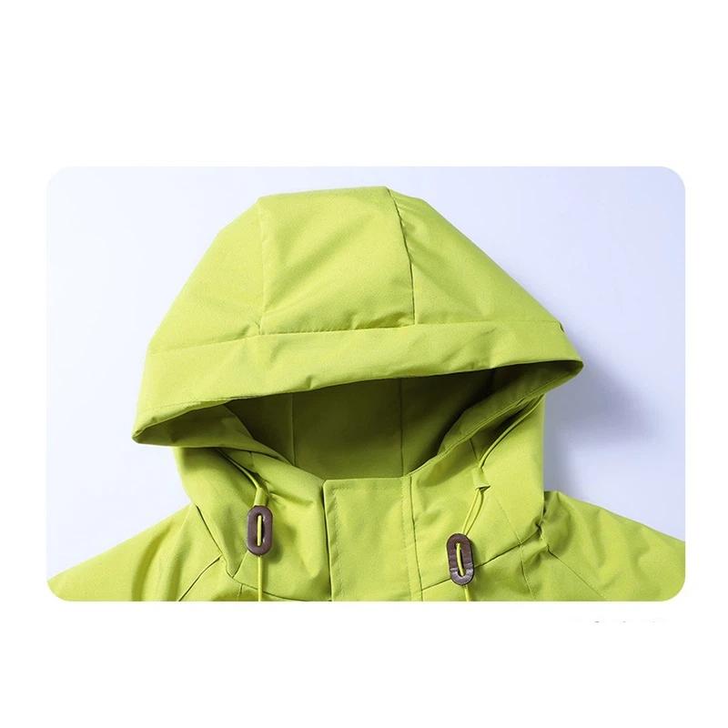 Hooded Jacket For Men Women Outdoor Hiking Camping Coat