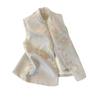 2025 Early Spring Jacquard Button Sweet Ladies Vest Sleeveless Vest Top
