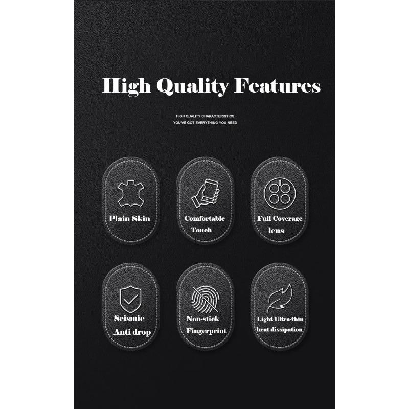 Luxury Leather Phone Case Plain Skin Shockproof Soft Back Cover for Oneplus Ace 2 Pro 2V Ace Pro Ace Racing Business