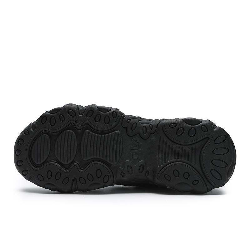 New FILA Slip Resistant Low Top Casual Shoes Men's Black F12M512103FBK