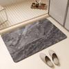 Nordic Style Bath Mat Diatomite Absorbent Non Slip Door Bathroom