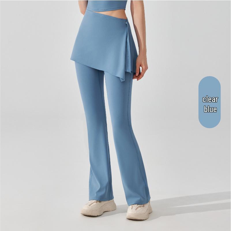 

Yoga Flare Pants: Anti-Embarrassment One-Piece for Fitness, Training, and Running Small