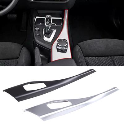 Dla BMW 1 2 Series F20 F21 F22 F23 116I 118I 2012-18 ABS Carbon Fiber Car Multimedia Button Panel Cover Sticker Car Accessories