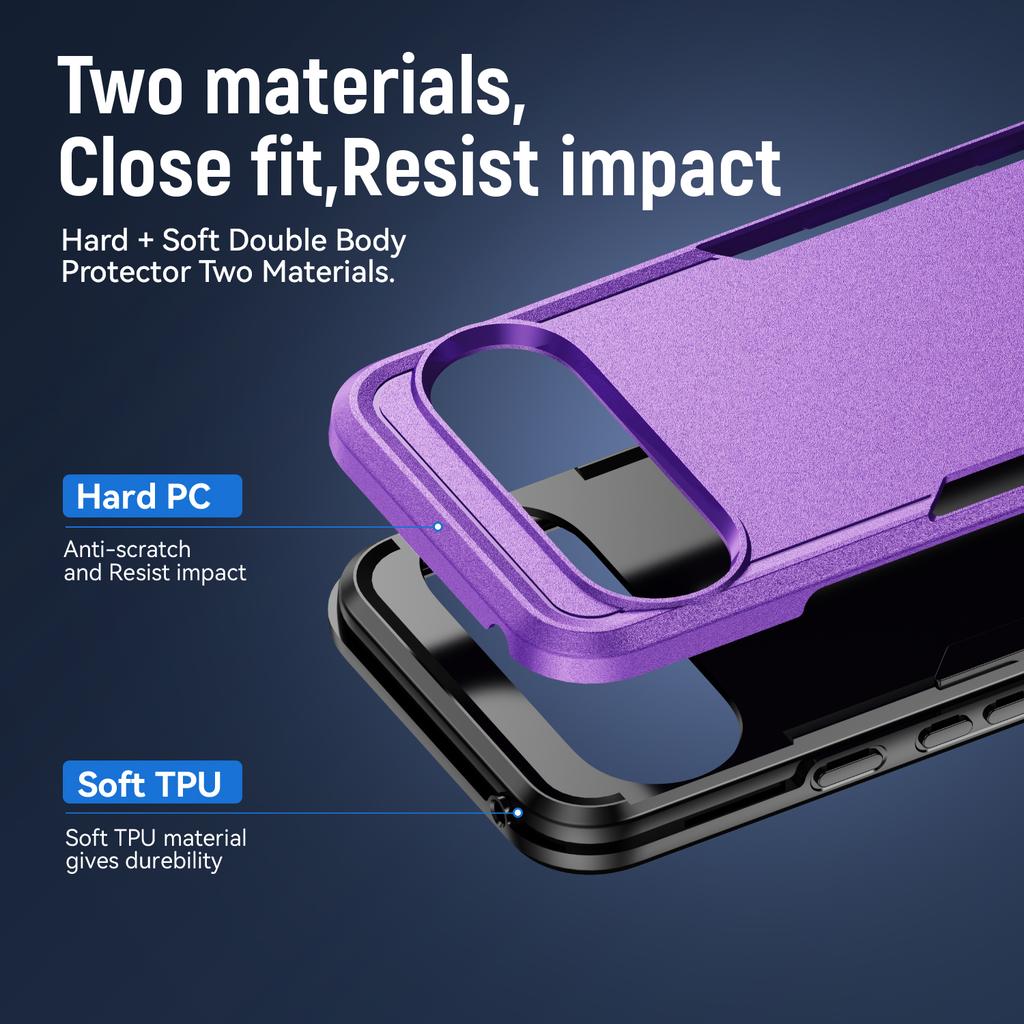 Heavy Duty Rugged Phone Cases for Google Pixel 10 9 Pro XL Shockproof Protective Cover for Pixel 8 7 6 Pro 8A Anti-Drop Case